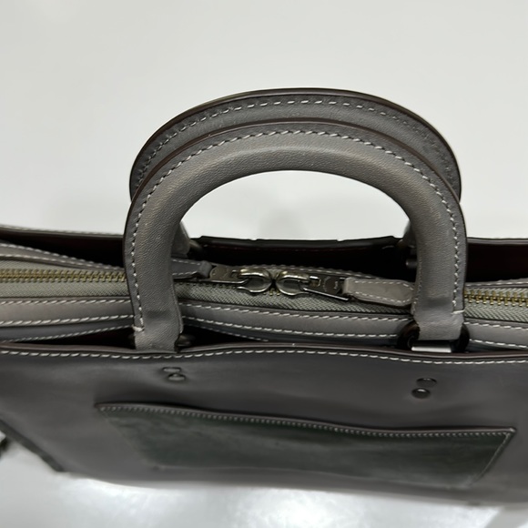 Coach Rexy Dinosaur XL Extra Large Rogue Brief Crossbody Handbag bag Patch Dino - Picture 14 of 15